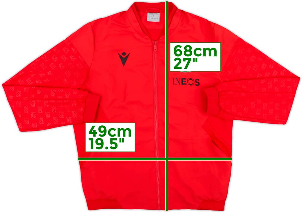 2022-23 Nice Macron Track Jacket - 10/10 - (S)