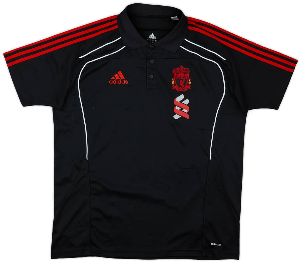 2010-11 Liverpool adidas Polo Shirt - 7/10 - (XL)