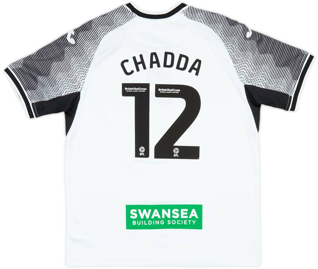 2024-25 Swansea Home Shirt Chadda #12 (10 Years)