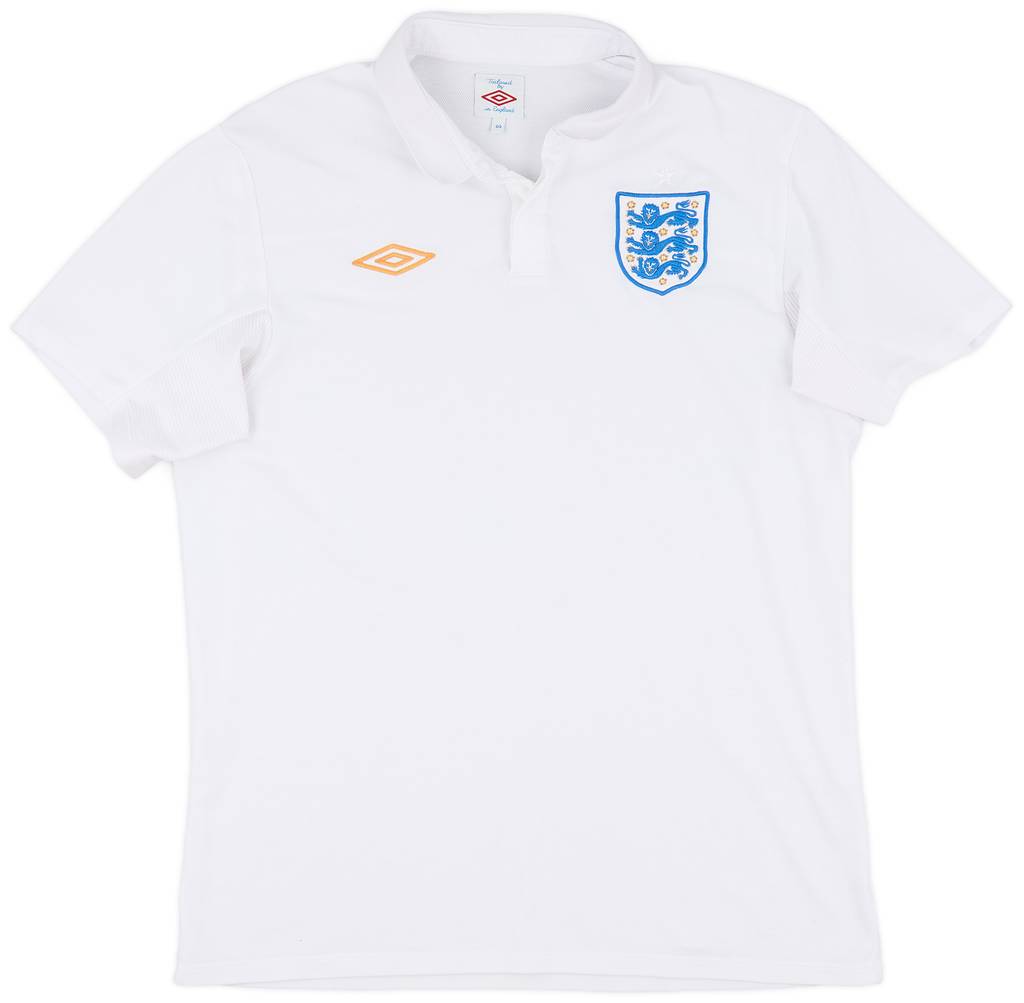 2009-10 England Home Shirt - 5/10 - (M)