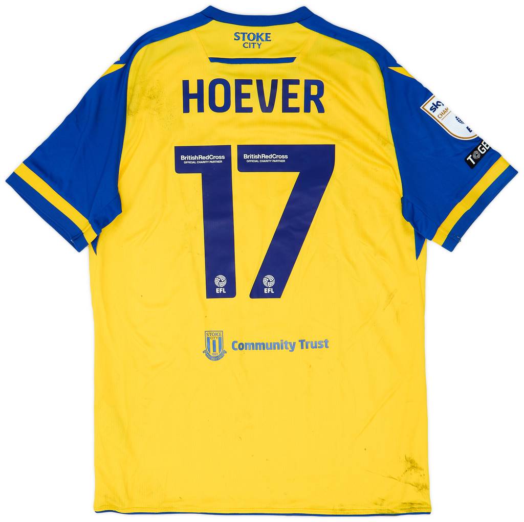 2023-24 Stoke Match Worn Third Shirt Hoever #17