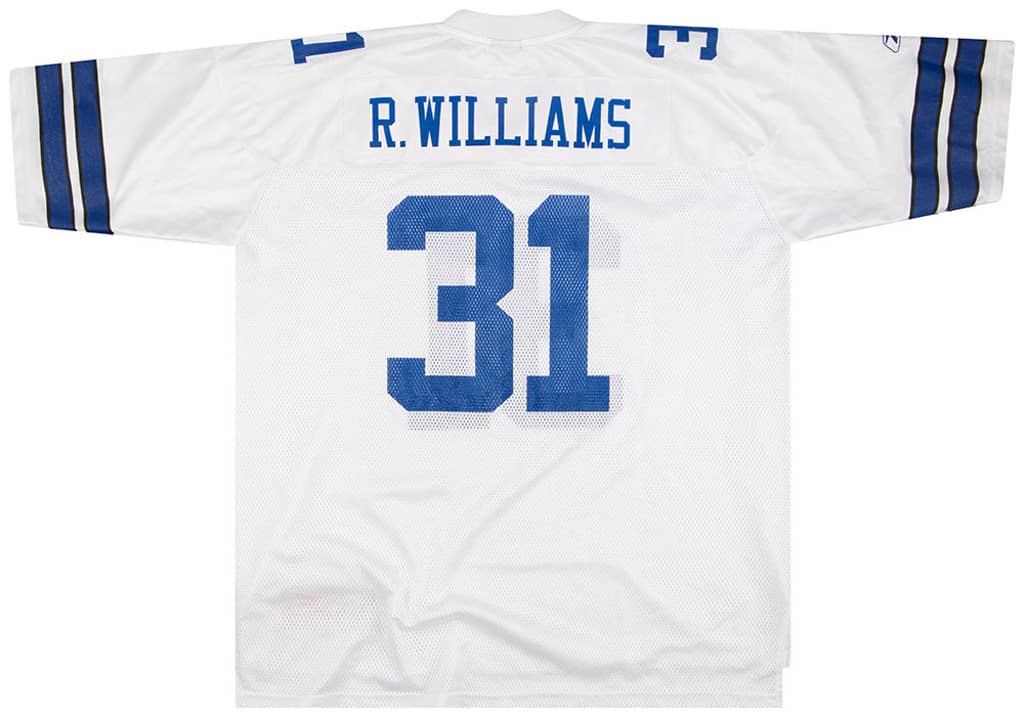 2002-04 Dallas Cowboys R. Williams #31 Reebok On Field Jersey (Away) XXL