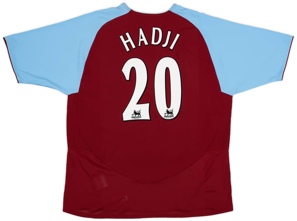 2003-04 Aston Villa Home Shirt Hadji #20 - 7/10 - (XL)