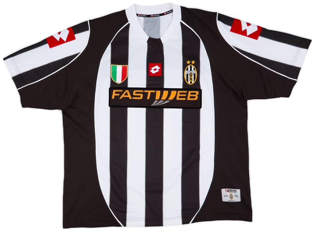 2002-03 Juventus Home Shirt Del Piero #10 - 8/10 - (XXL)