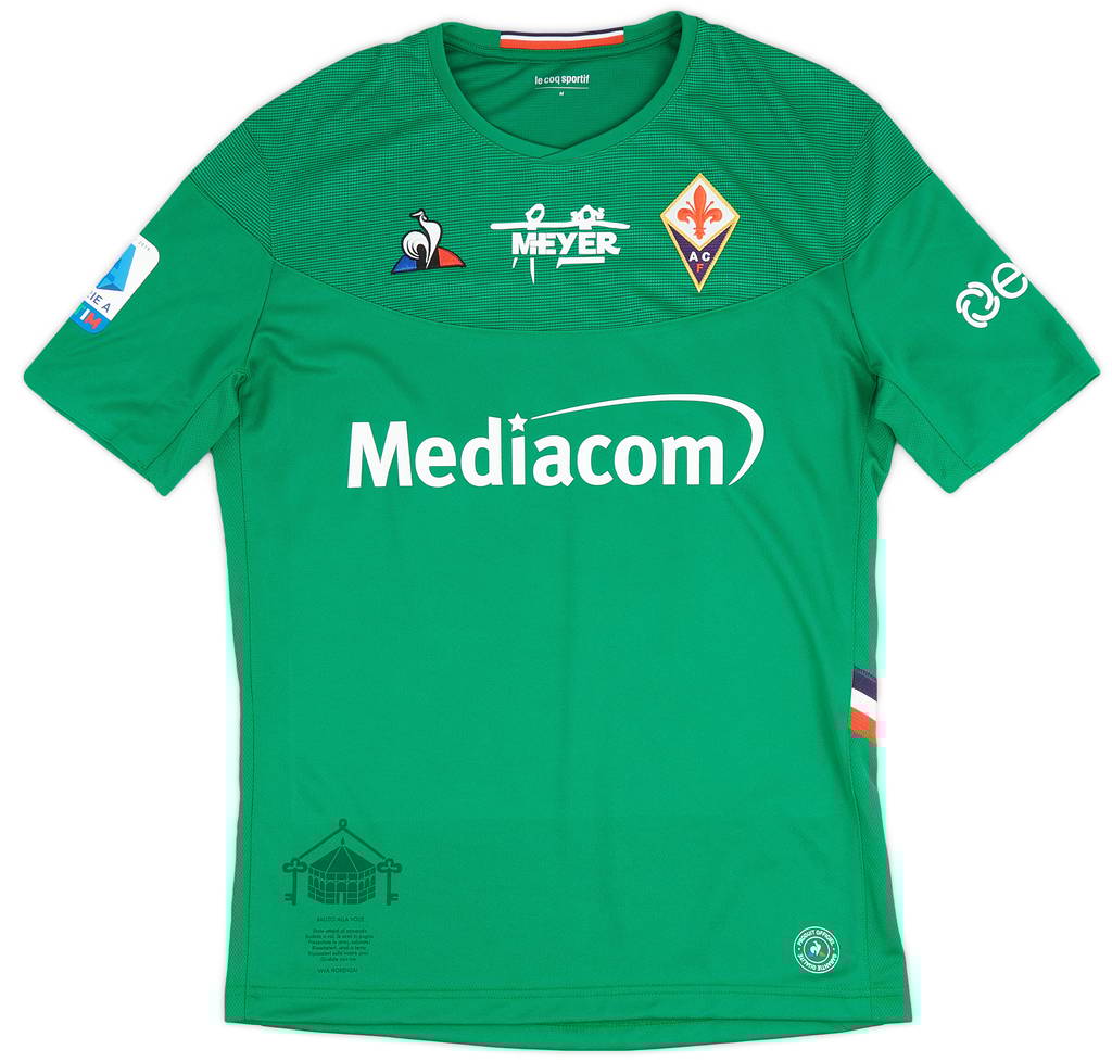 2019-20 Fiorentina Match Issue Third Shirt Cutrone #63 - As New - (M)