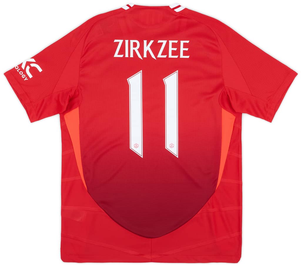 2024-25 Manchester United Home Authentic Shirt Zirkzee #11