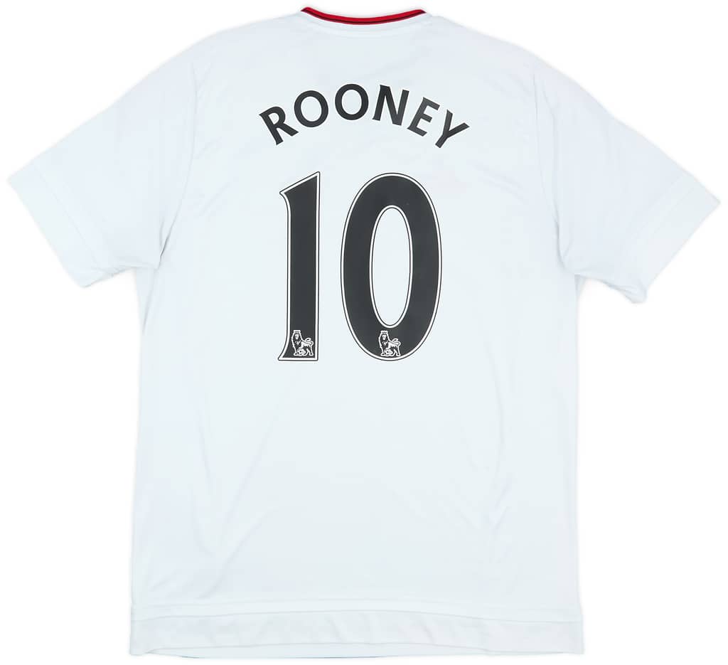 2015-16 Manchester United Away Shirt Rooney #10 - 5/10 - (L)