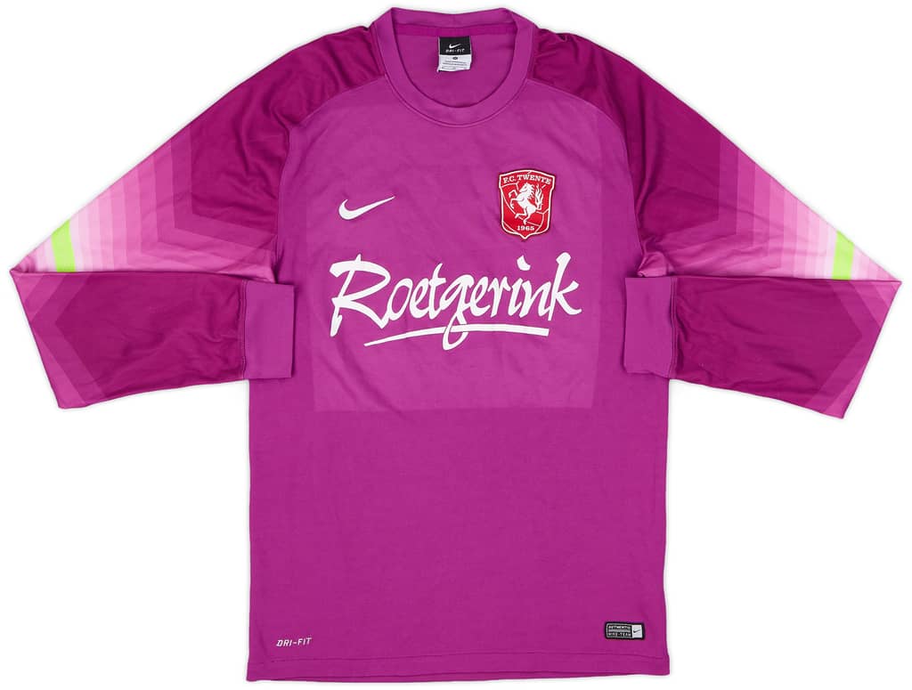 2014-15 FC Twente Nike GK Shirt Ubachs #1 - 7/10 - (M)