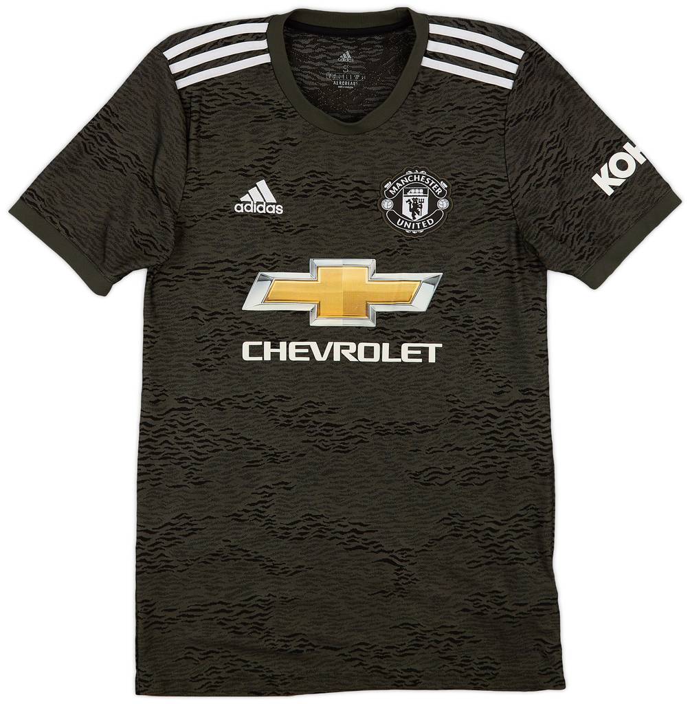 2020-21 Manchester United Away Shirt B.Fernandes #18 - 9/10 - (S)