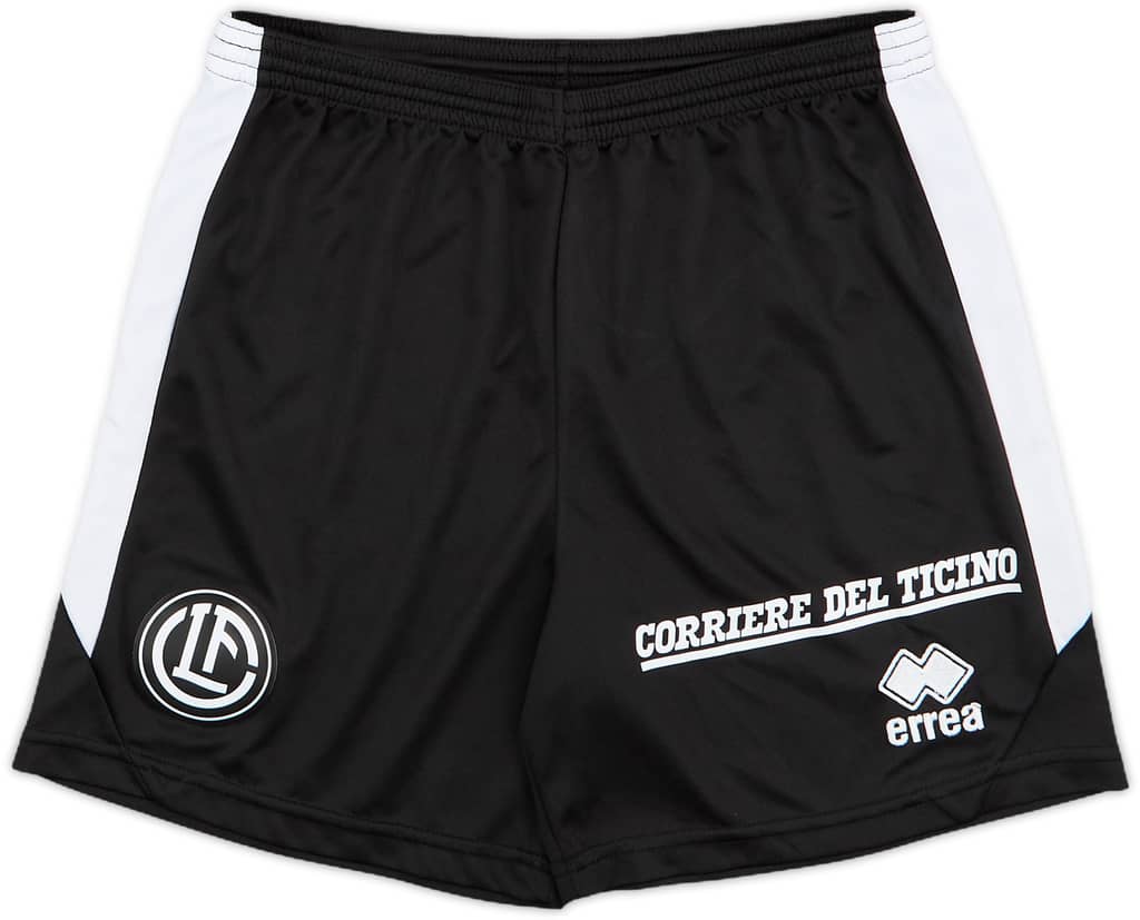 2022-23 FC Lugano Home Shorts - 10/10 - (XS)