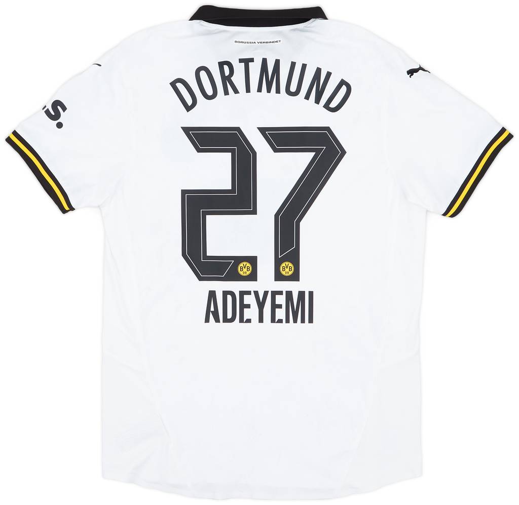 2024-25 Borussia Dortmund Authentic Third Shirt Adeyemi #27