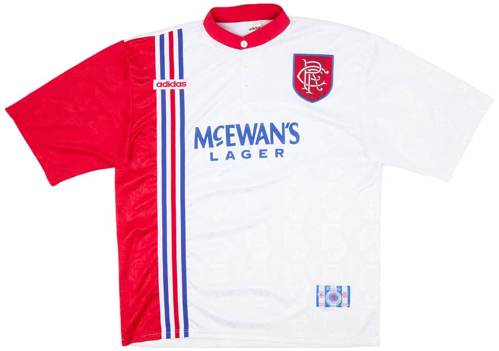 1996-97 Rangers Away Shirt - 9/10 - (XL)