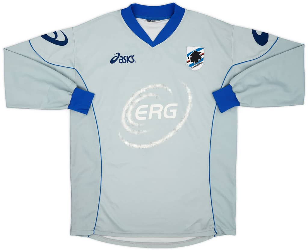 2003-04 Sampdoria Asics Training L/S Top - 6/10 - (XL)
