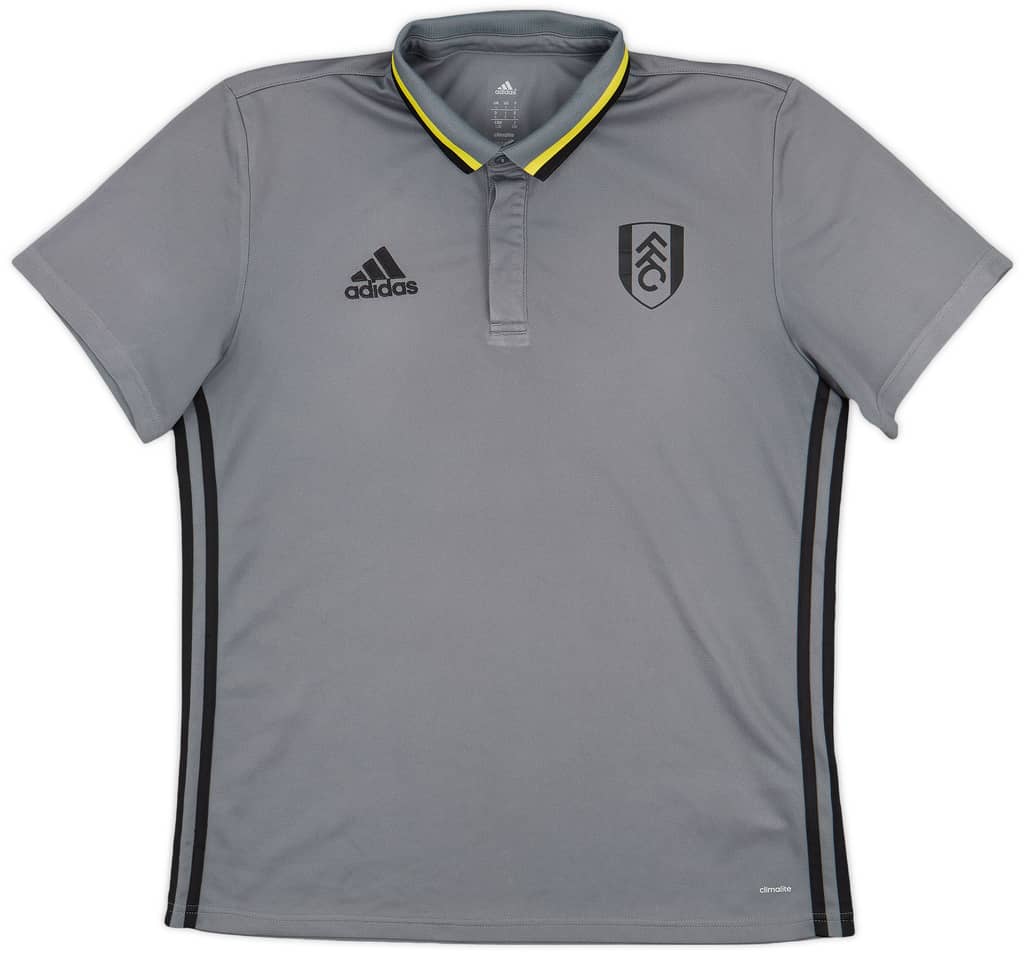 2015-16 Fulham adidas Polo Shirt - 8/10 - (L)
