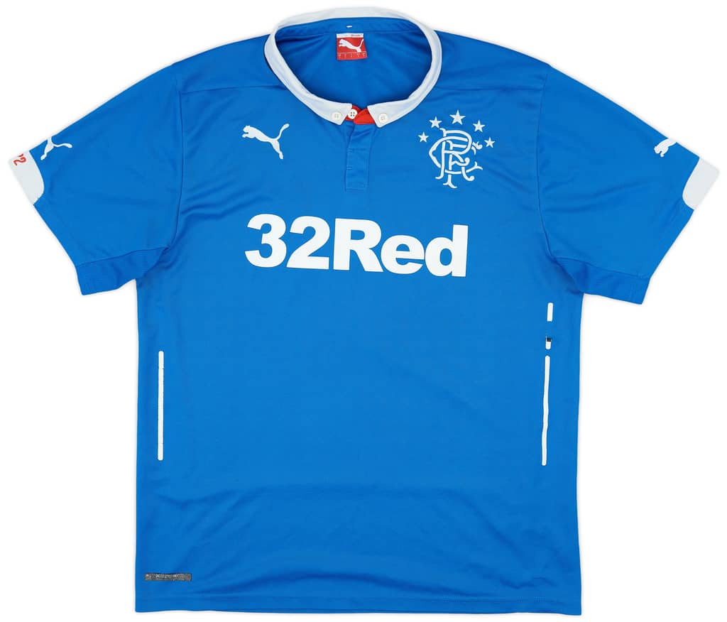 2014-15 Rangers Home Shirt - 6/10 - (L)