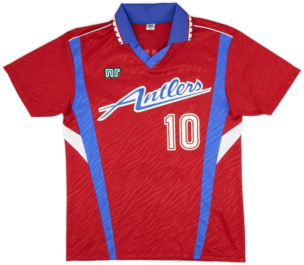1992 Kashima Antlers Home Shirt #10 - 9/10 - (M)