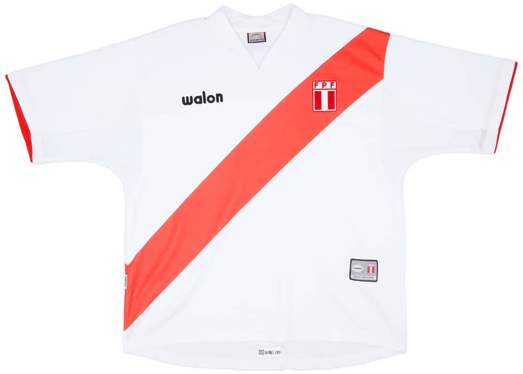 2004-06 Peru Home Shirt - 8/10 - (XL)