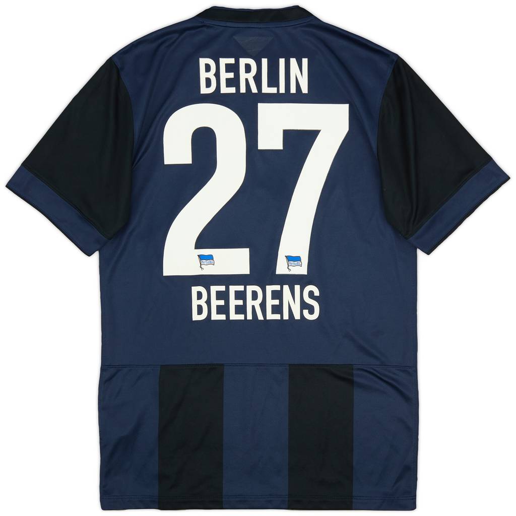 2014-15 Hertha Berlin Away Shirt Beerens #27 - 9/10 - (S)