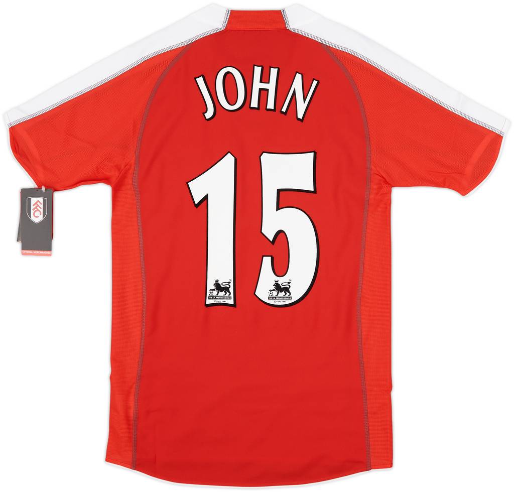 2005-06 Fulham Away Shirt John #15 (S)