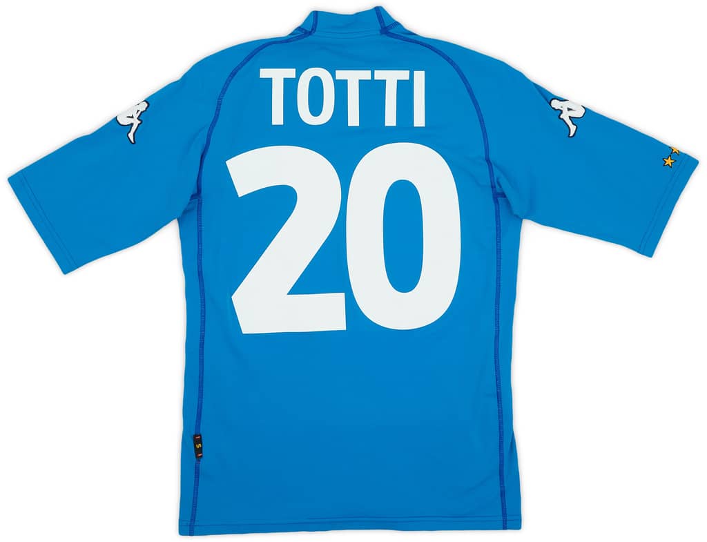 2000-01 Italy Home Shirt Totti #20 - 8/10 - (S)