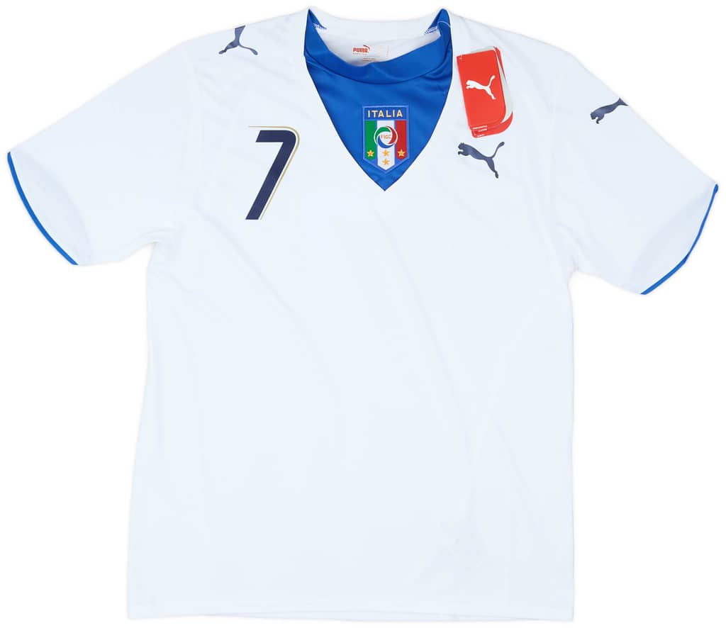 2006 Italy Away Shirt Del Piero #7 (M)