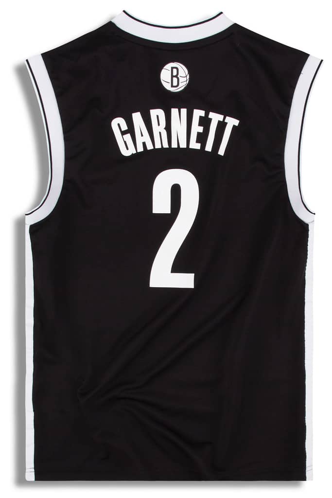 2013-14 Brooklyn Nets Garnett #2 adidas Jersey (Away) XS