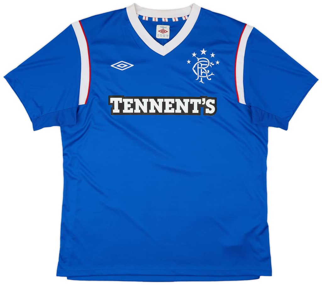2011-12 Rangers Home Shirt - 9/10 - (XL)