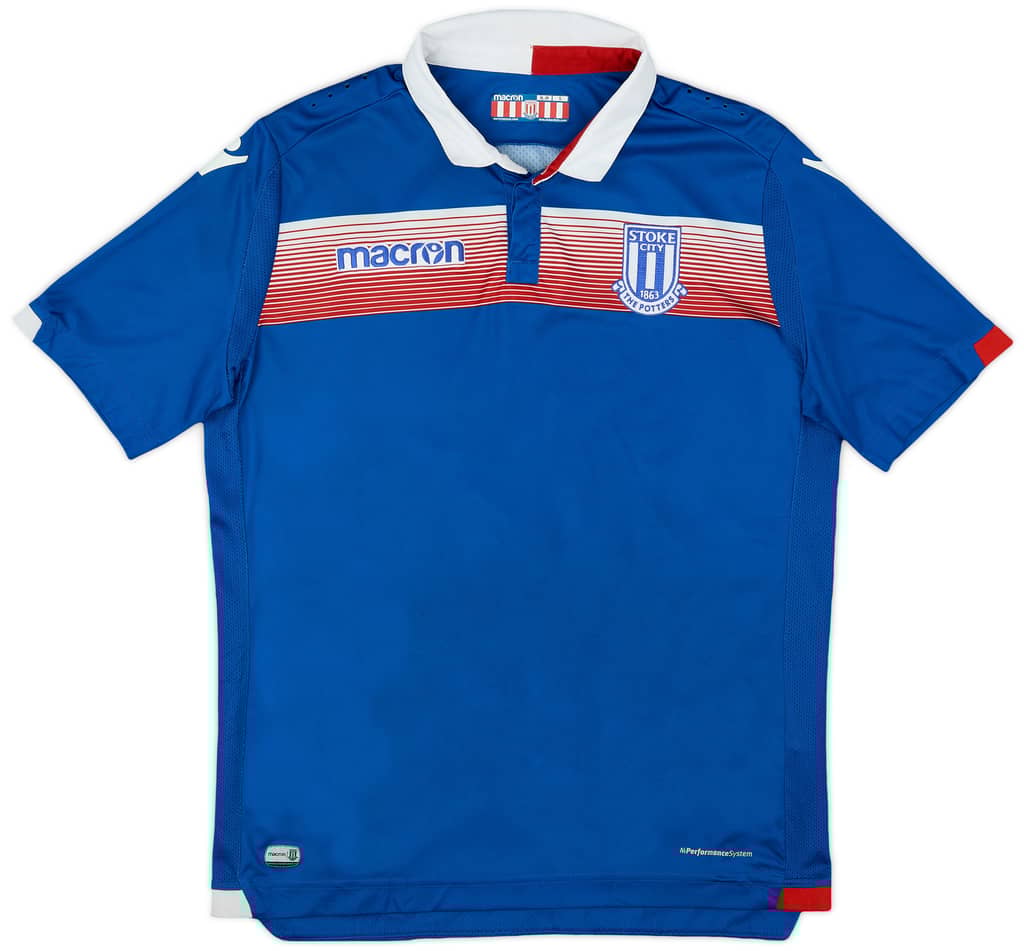 2017-18 Stoke City Away Shirt - 8/10 - (XL.Boys)