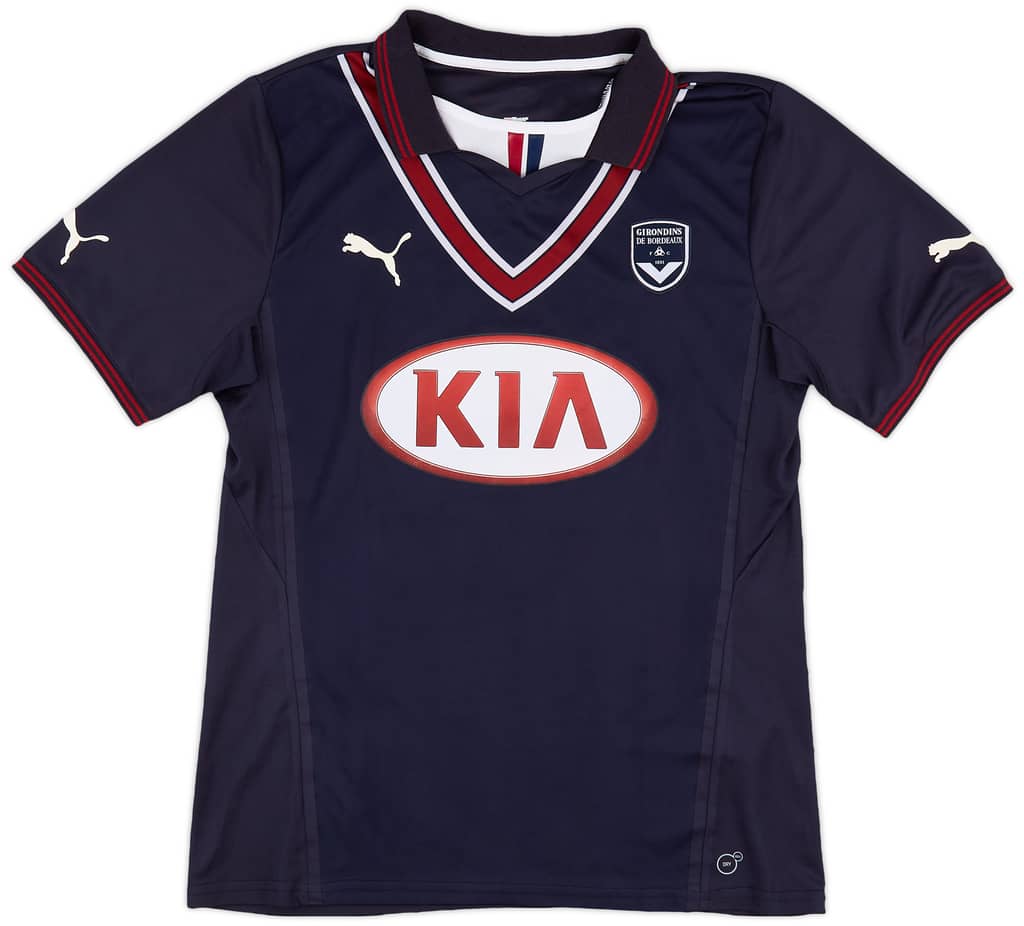 2013-14 Bordeaux Match Issue Home Shirt #11 (Bellion)