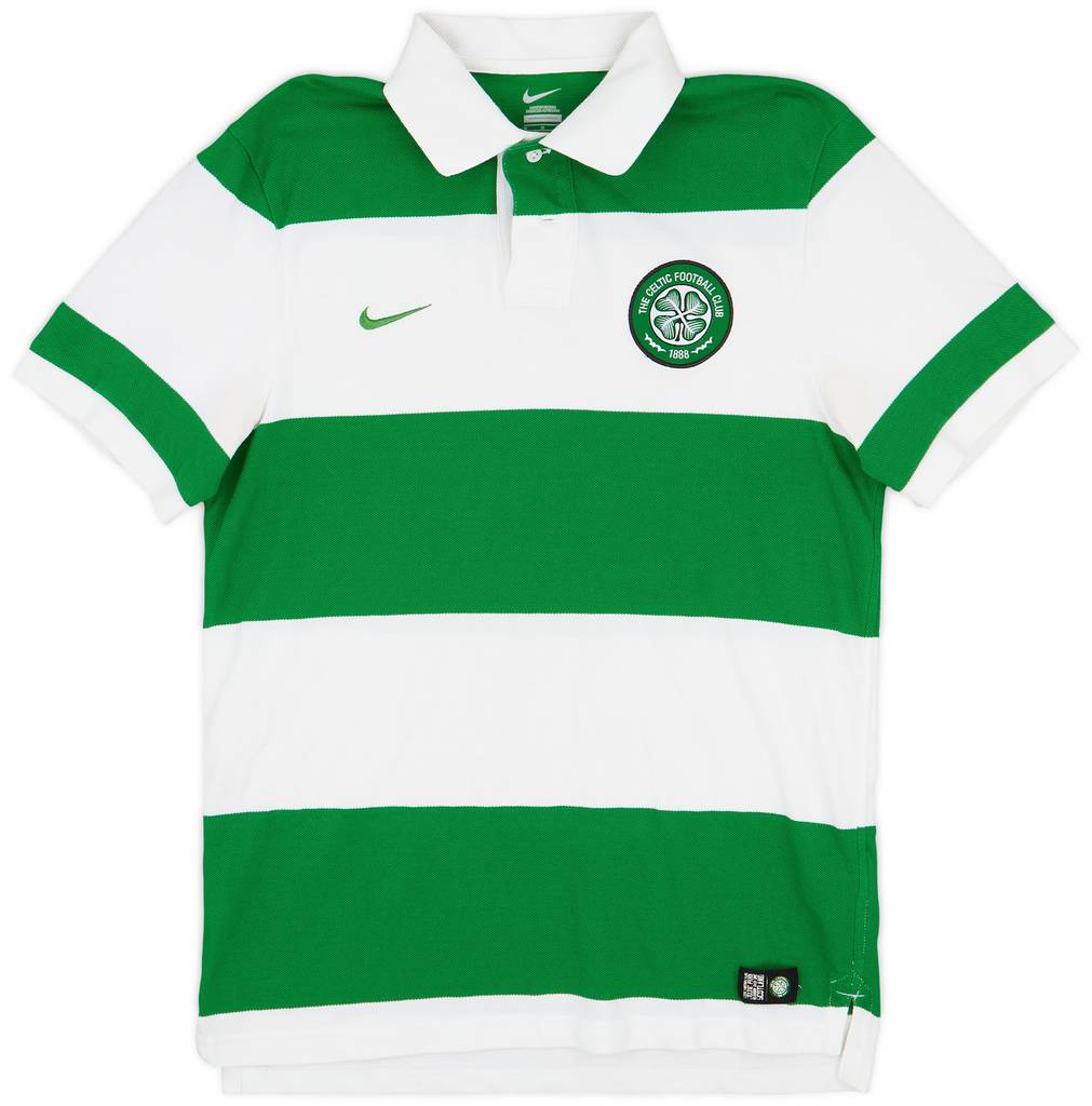2011-12 Celtic Nike Polo Shirt - 8/10 - (M)
