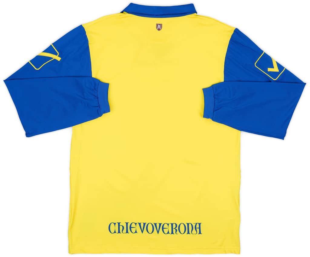 2014-15 Chievo Verona Home L/S Shirt (XL)