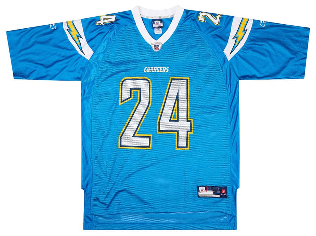 2010 San Diego Chargers Mathews #24 Reebok On Field Jersey (Alternate) XL