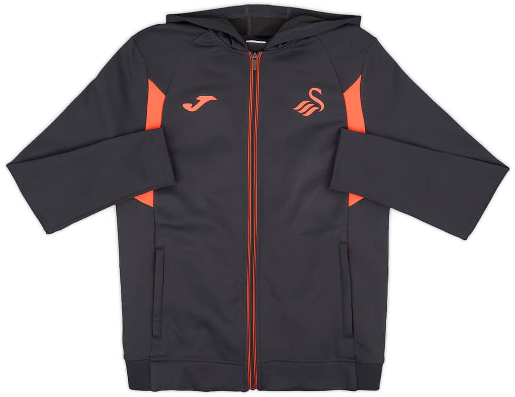 2018-19 Swansea Joma Hooded Sweat Top - 9/10 - (M)