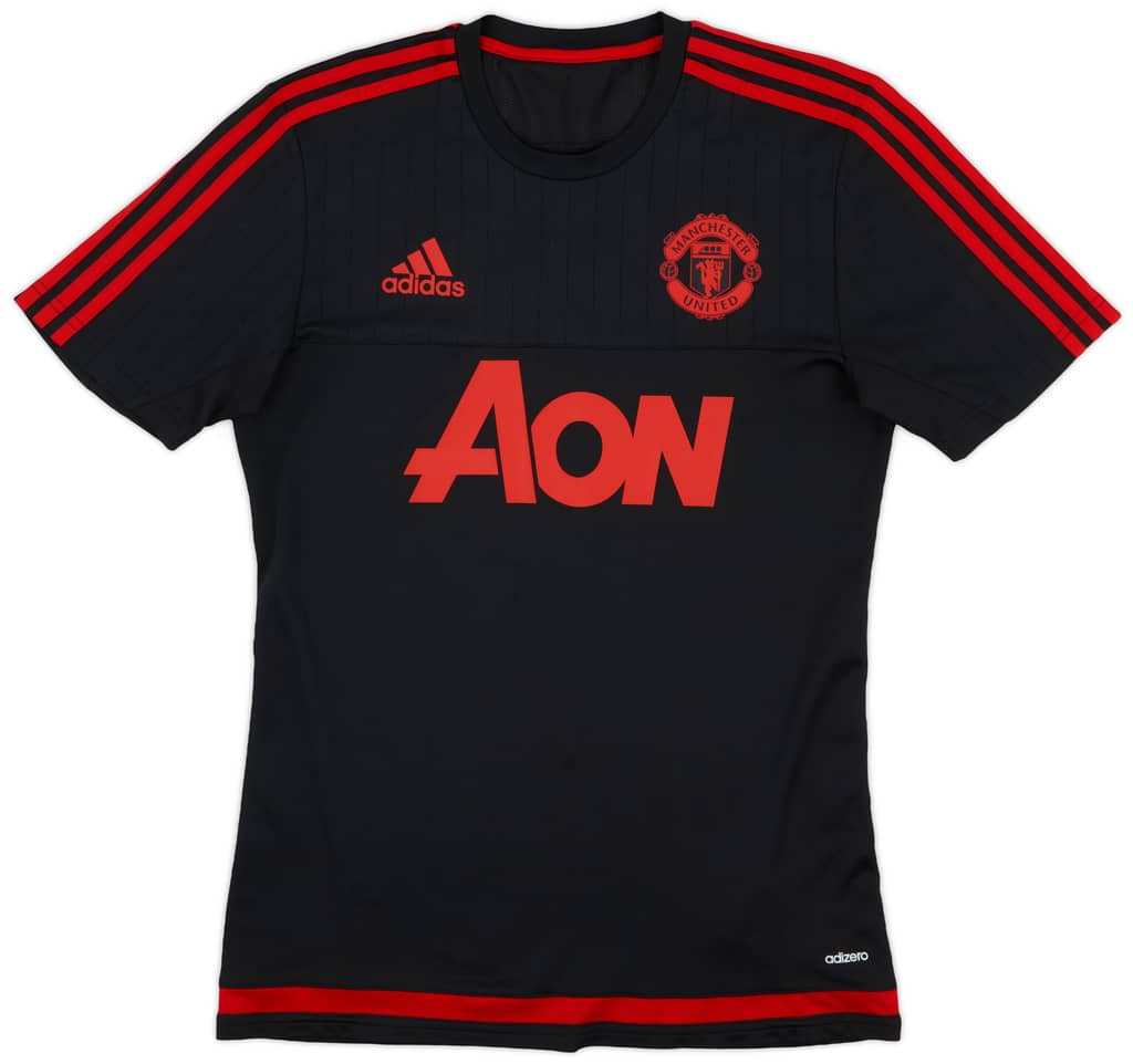 2015-16 Manchester United adidas Training Shirt - 9/10 - (S)