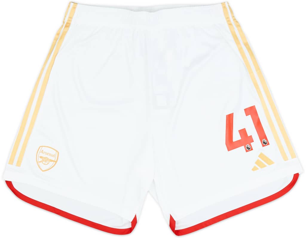 2023-24 Arsenal Home Shorts #41 (Rice) - (L)