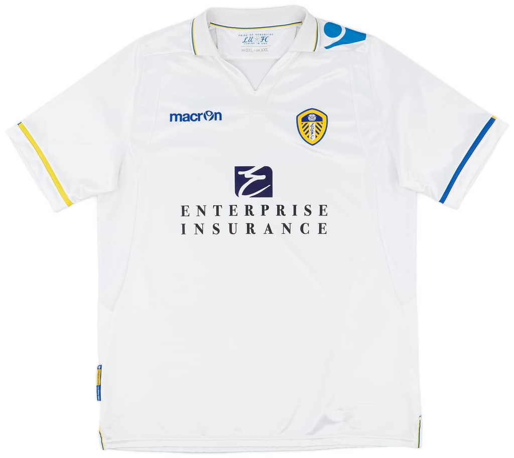 2011-12 Leeds United Home Shirt - 9/10 - (XXL)