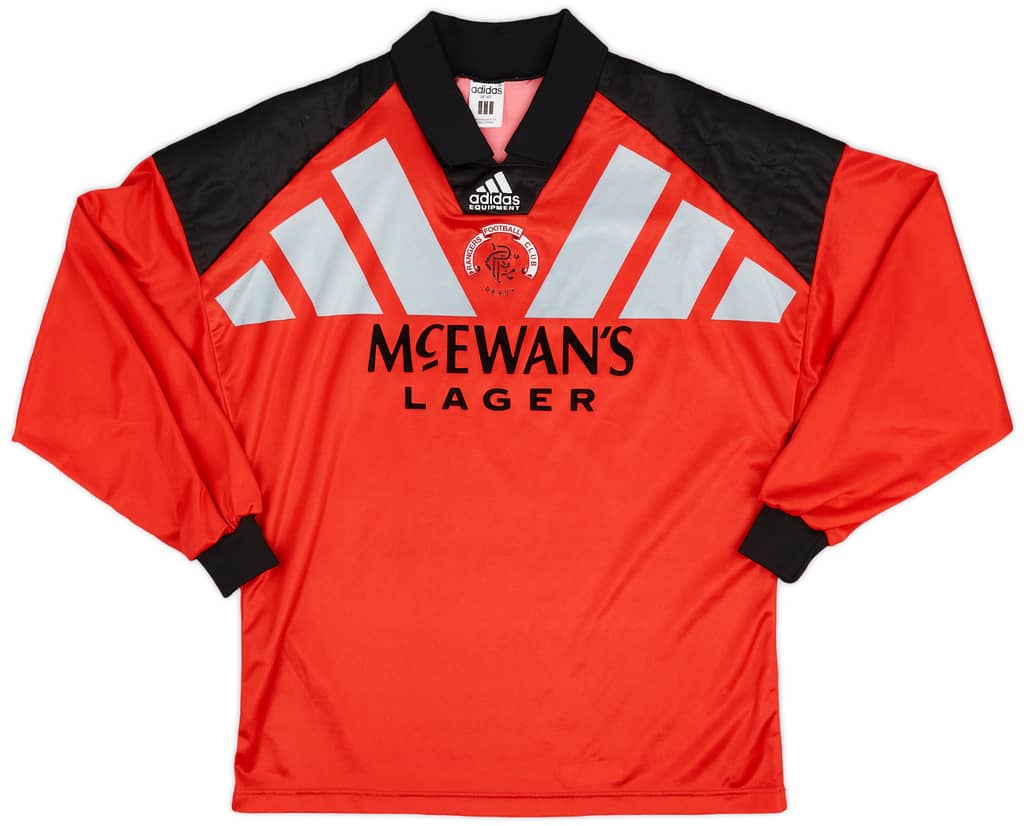 1995-96 Rangers GK Shirt - 9/10 - (M)