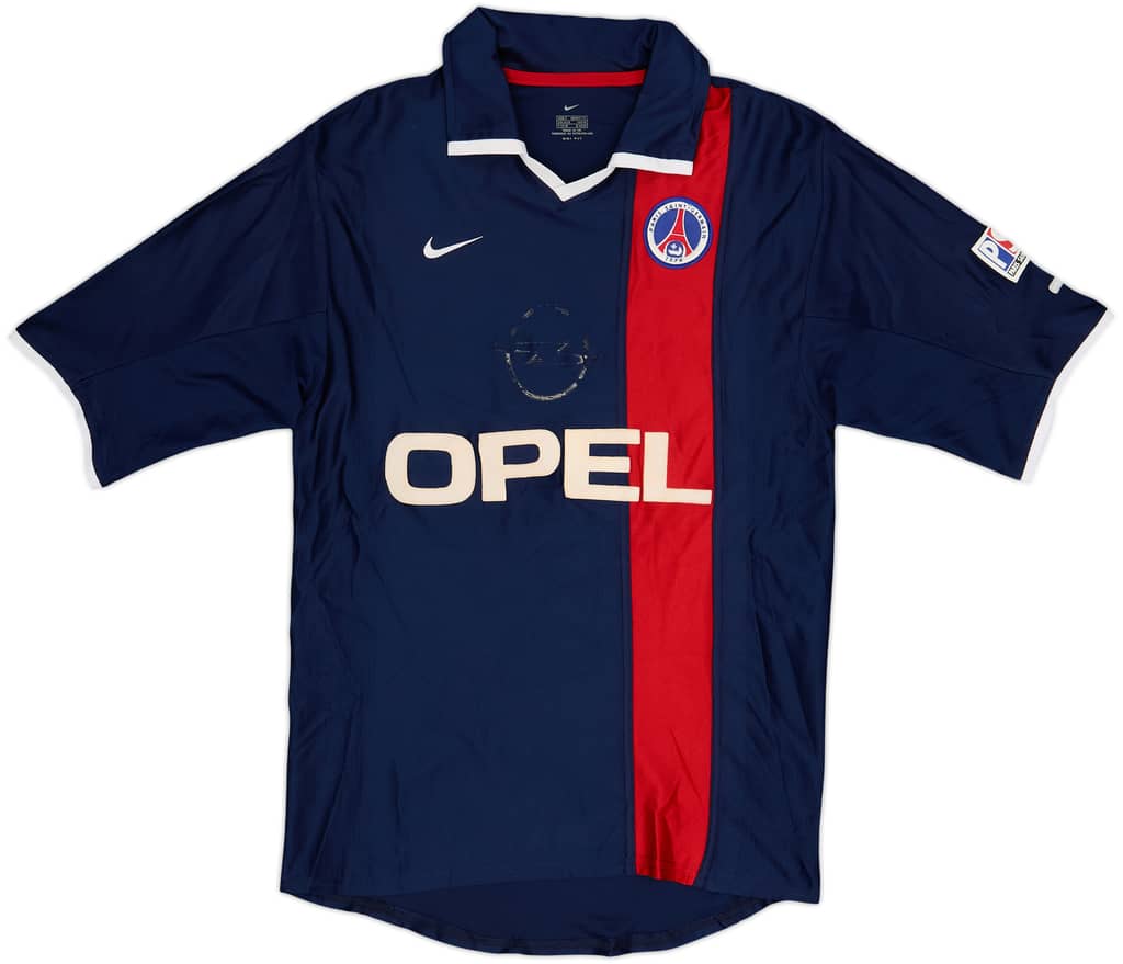 2001-02 Paris Saint-Germain Home Shirt - 4/10 - (S)