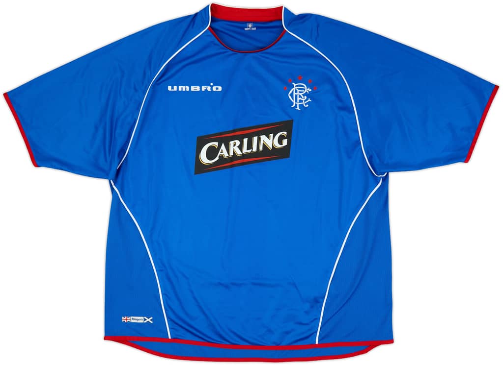 2005-06 Rangers Home Shirt - 8/10 - (XXL)