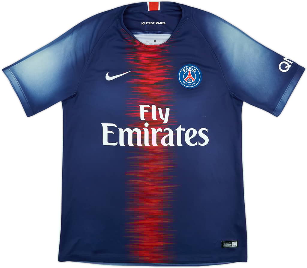 2018-19 Paris Saint-Germain Home Shirt - 3/10 - (M)