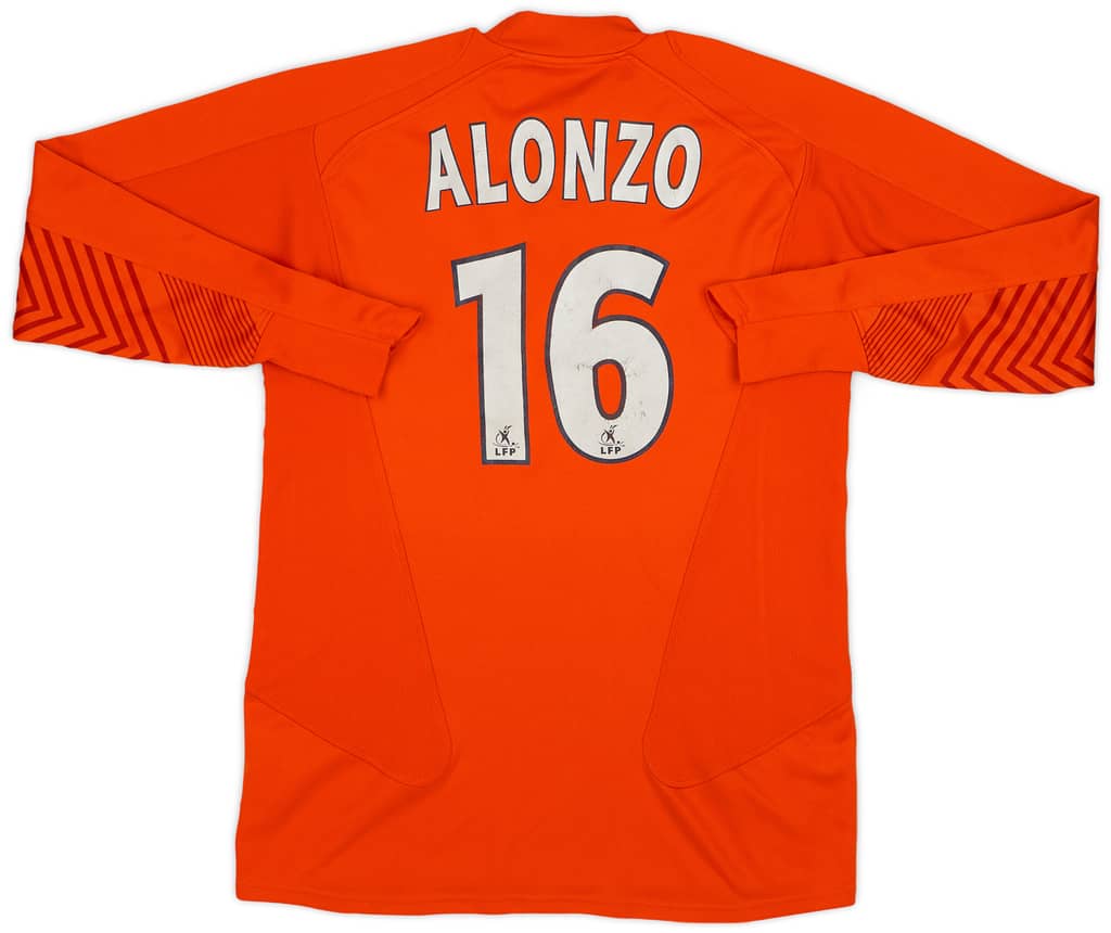 2005-06 Paris Saint-Germain GK Shirt Alonzo #16 - 6/10 - (L)