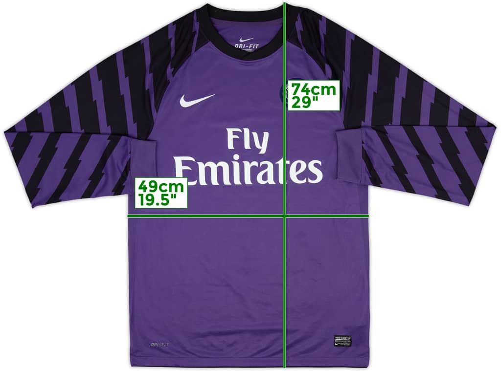 2010-11 Paris Saint-Germain GK Shirt - 9/10 - (M)