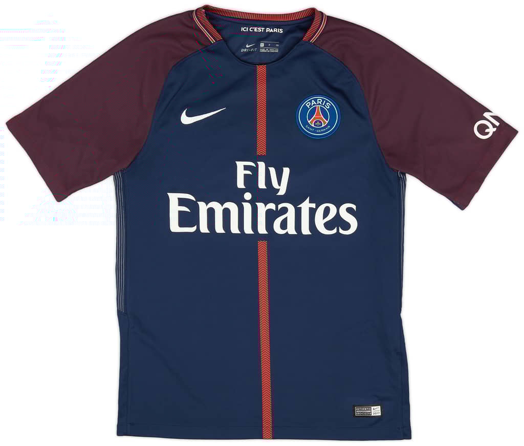 2017-18 Paris Saint-Germain Home Shirt #5 - 7/10 - (S)