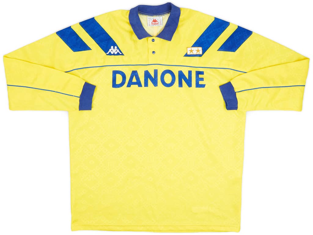1992-94 Juventus Away L/S Shirt - 9/10 - (XL)