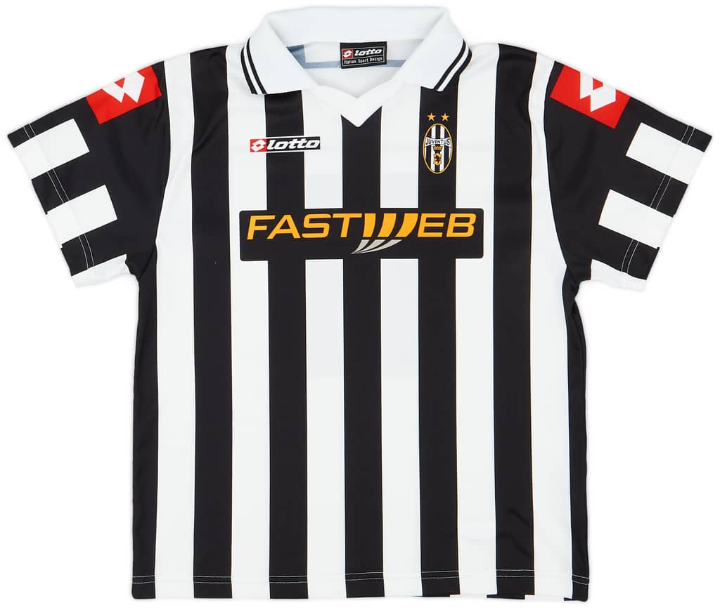 2001-02 Juventus Home Shirt - 8/10 - (XL.Boys)
