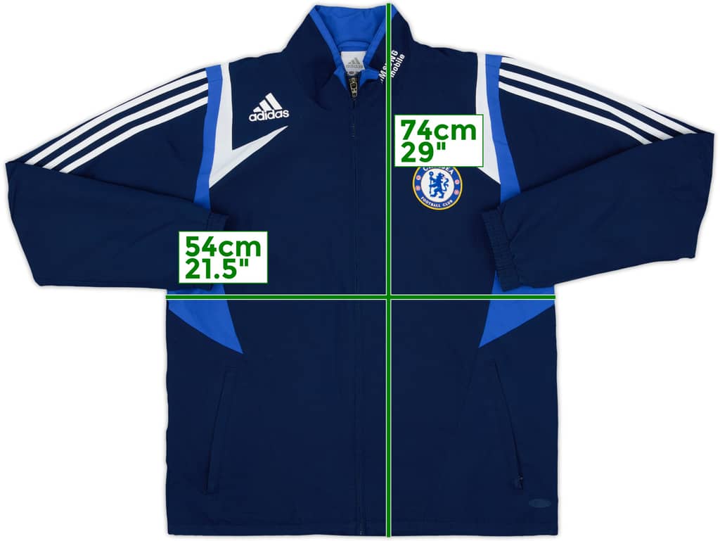2007-08 Chelsea adidas Track Jacket - 8/10 - (M)