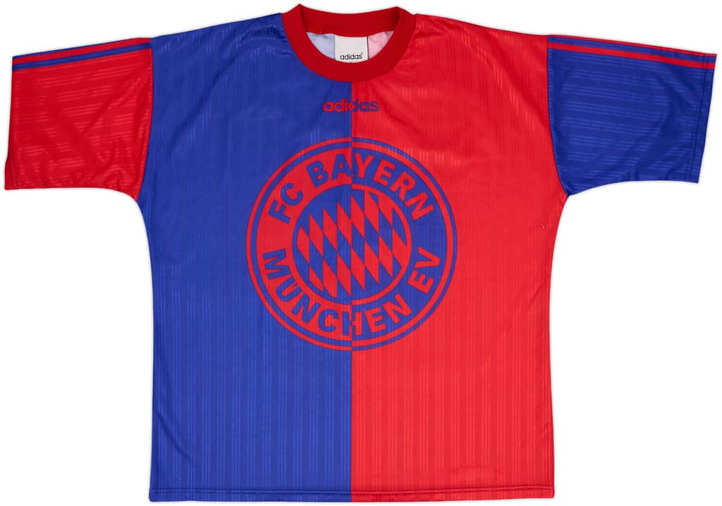 1995-96 Bayern Munich adidas Training Shirt - 8/10 - (L)