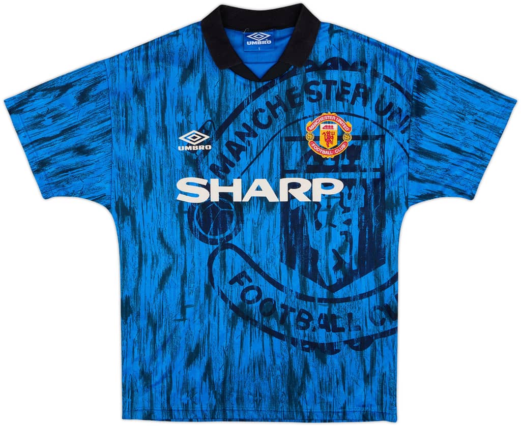 1992-93 Manchester United Away Shirt - 8/10 - (S)