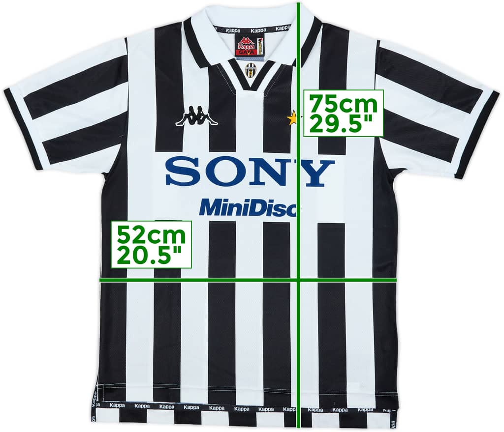 1995-97 Juventus Home Shirt - 8/10 - (S)