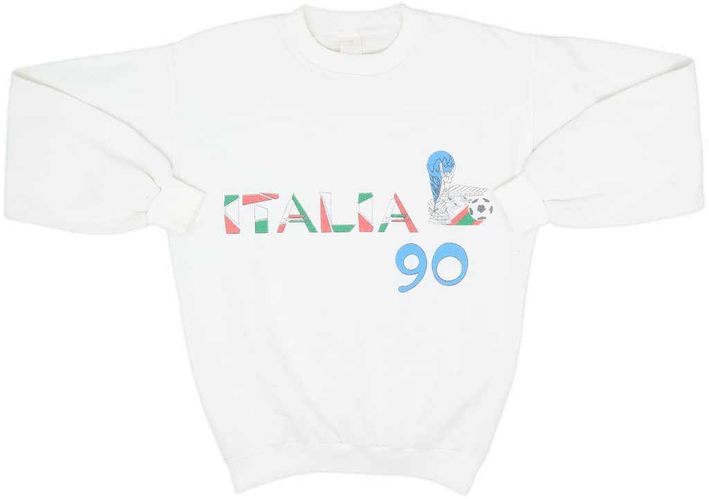 1990 Italia 90 Sweat Top - 7/10 - (M)